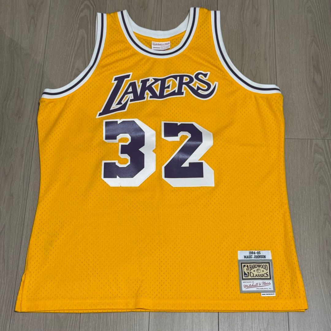 Mitchell＆Ness スウィングマンジャージ マジックジョンソン XL