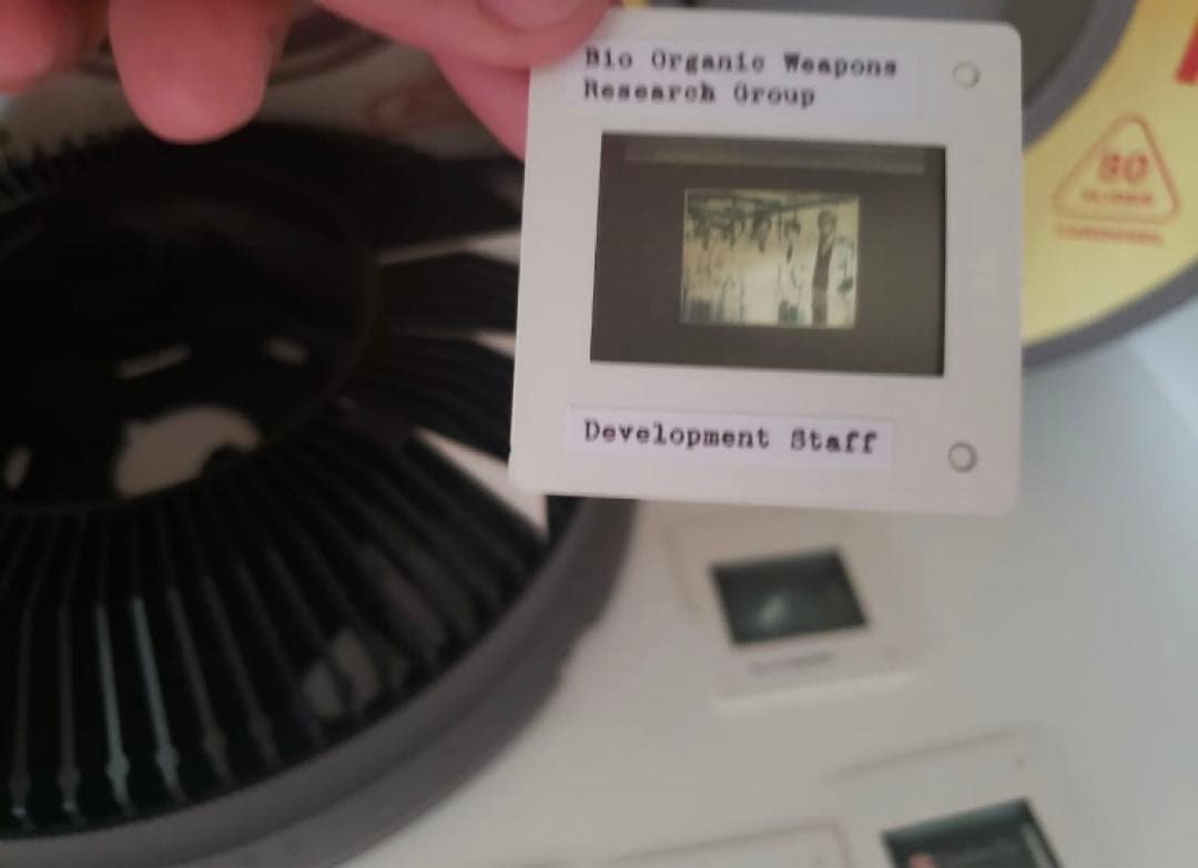 生物学的危険物カートリッジ（ネガフィルム入り）