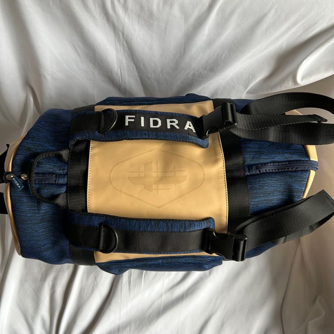 【美品】FIDRAフィドラ 2way ボストンバック リュック ゴルフ ネイビー