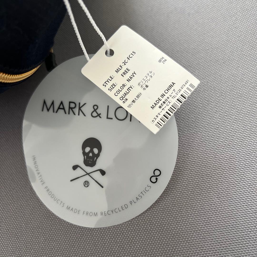 【新品】MARK&LONA マークアンドロナ　キャップ　カモフラ　迷彩　ロゴ