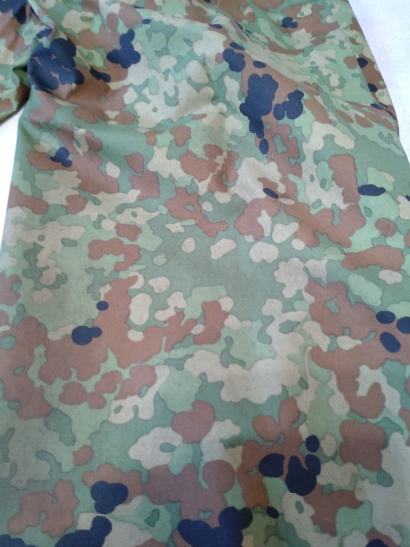 自衛隊戦闘服自衛隊迷彩雨衣上下ゴアテックスカッパレインスーツ防水ジャケット