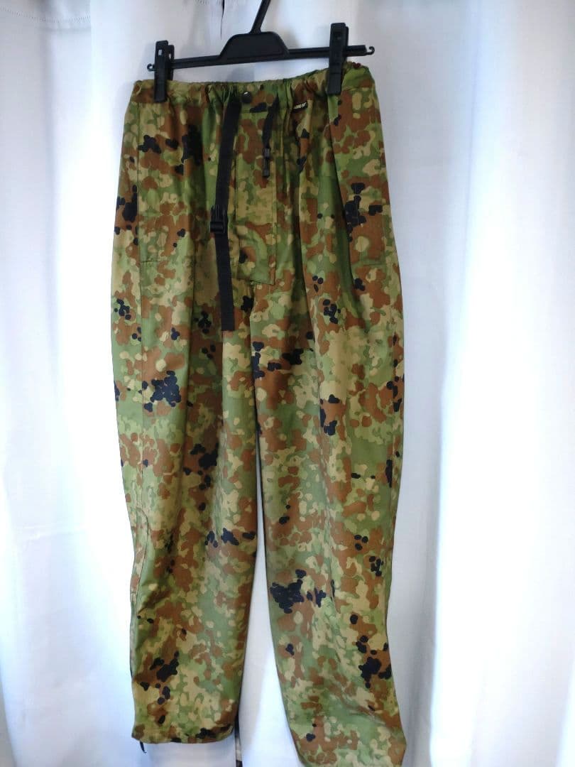 自衛隊戦闘服自衛隊迷彩雨衣上下ゴアテックスカッパレインスーツ防水ジャケット