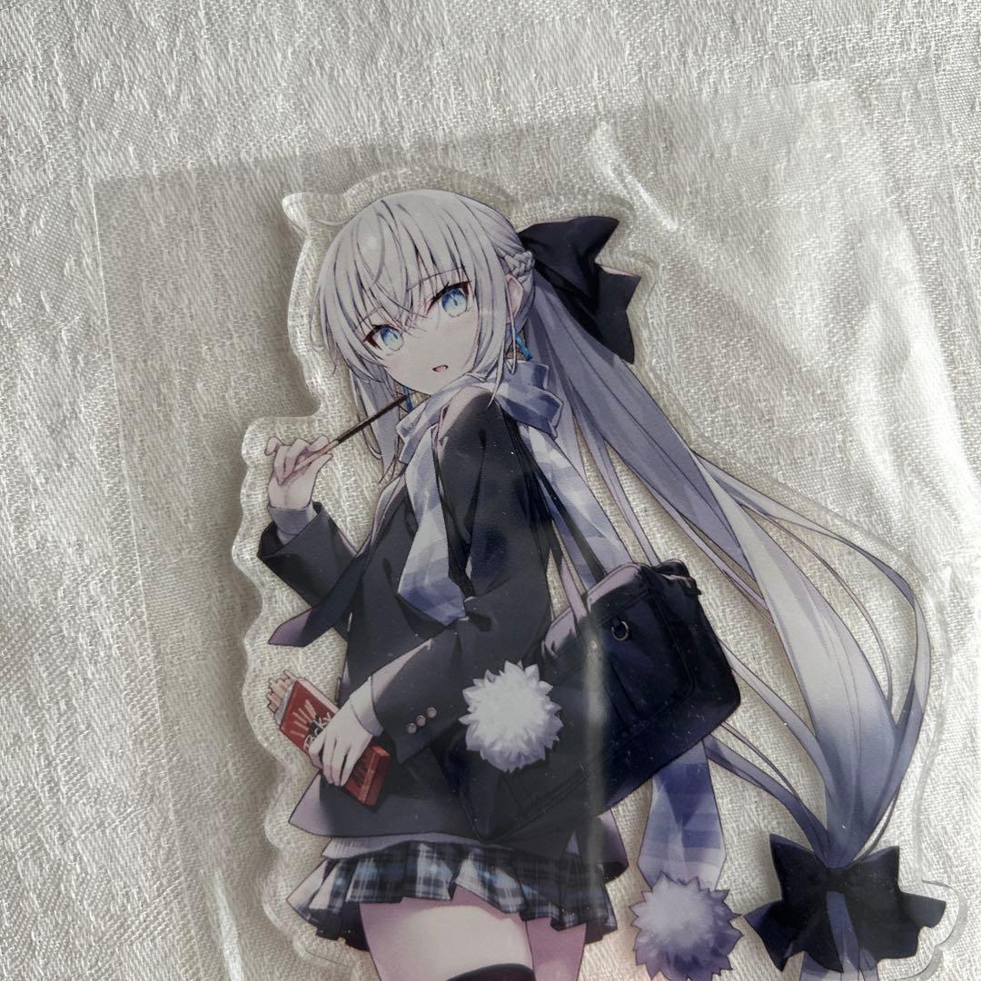 Fate FGO アクリルスタンド でぶねこ モルガン 女子高生