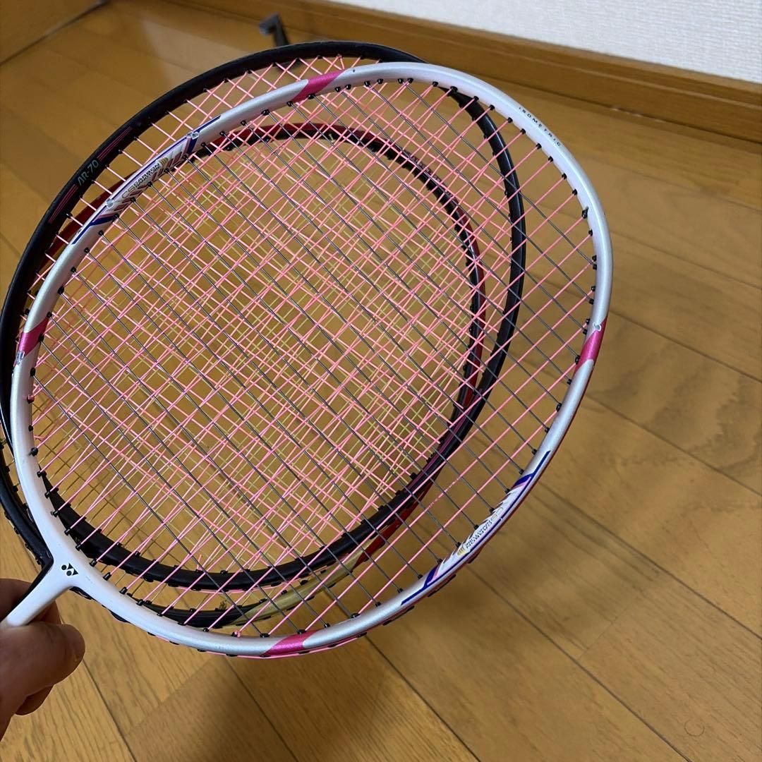 バドミントンラケット 3本セット Carbonex ヨネックス