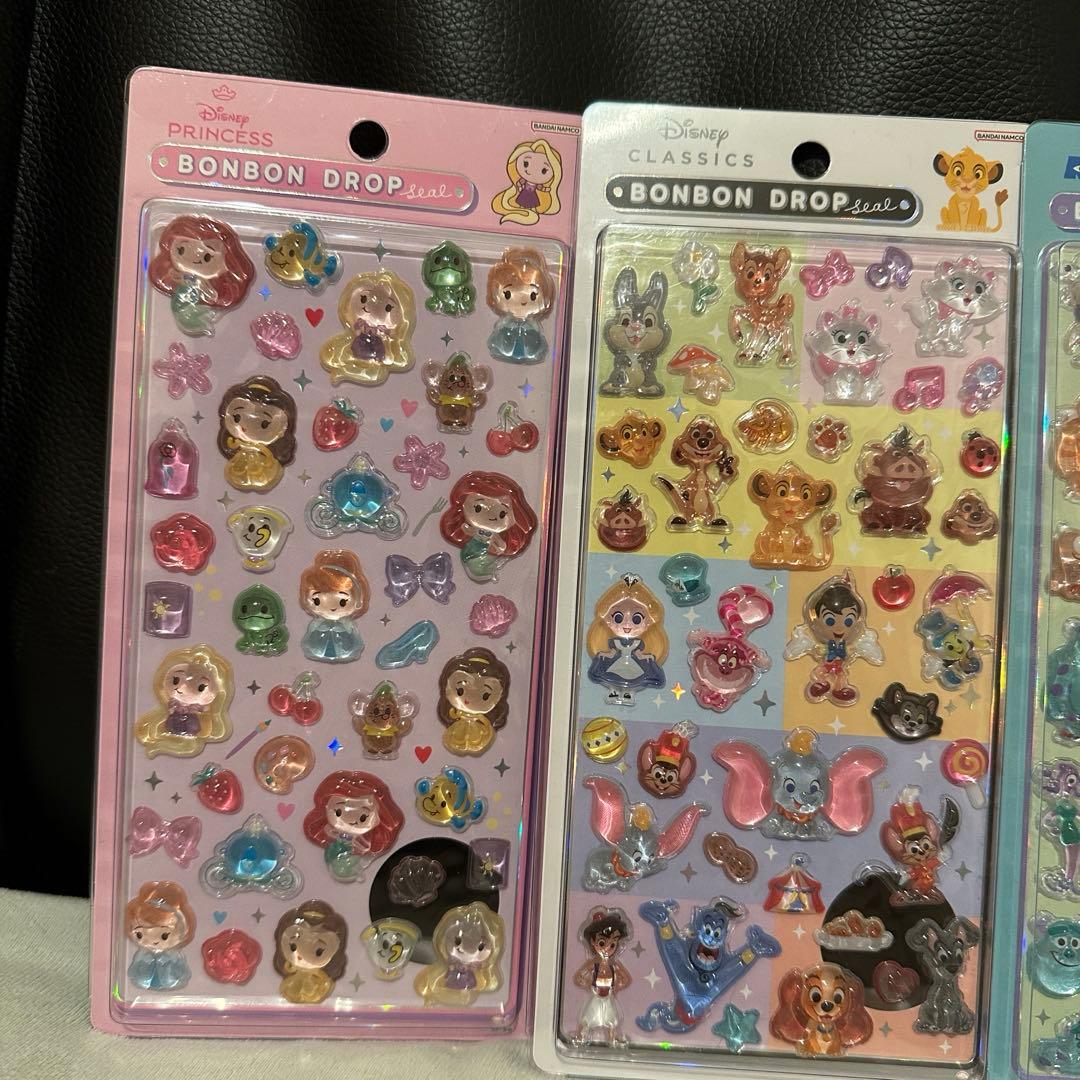 【国内正規品】ボンボンドロップシール　ディズニー　classic プリンセス　他