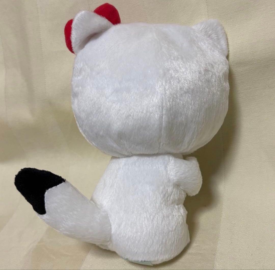 ハローキティ　オコジョ　ホワイト　白　ぬいぐるみ　レア