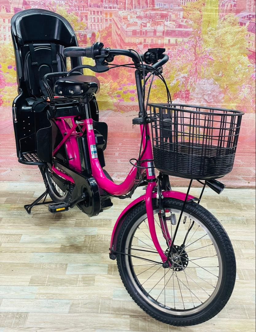 ZK3639 電動自転車 ヤマハ パスバビー 子供乗せ 20インチ 送料無料