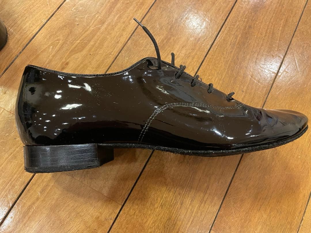 【お値打ち‼️】中古　SupaDance社　社交ダンス用男性用エナメルシューズ