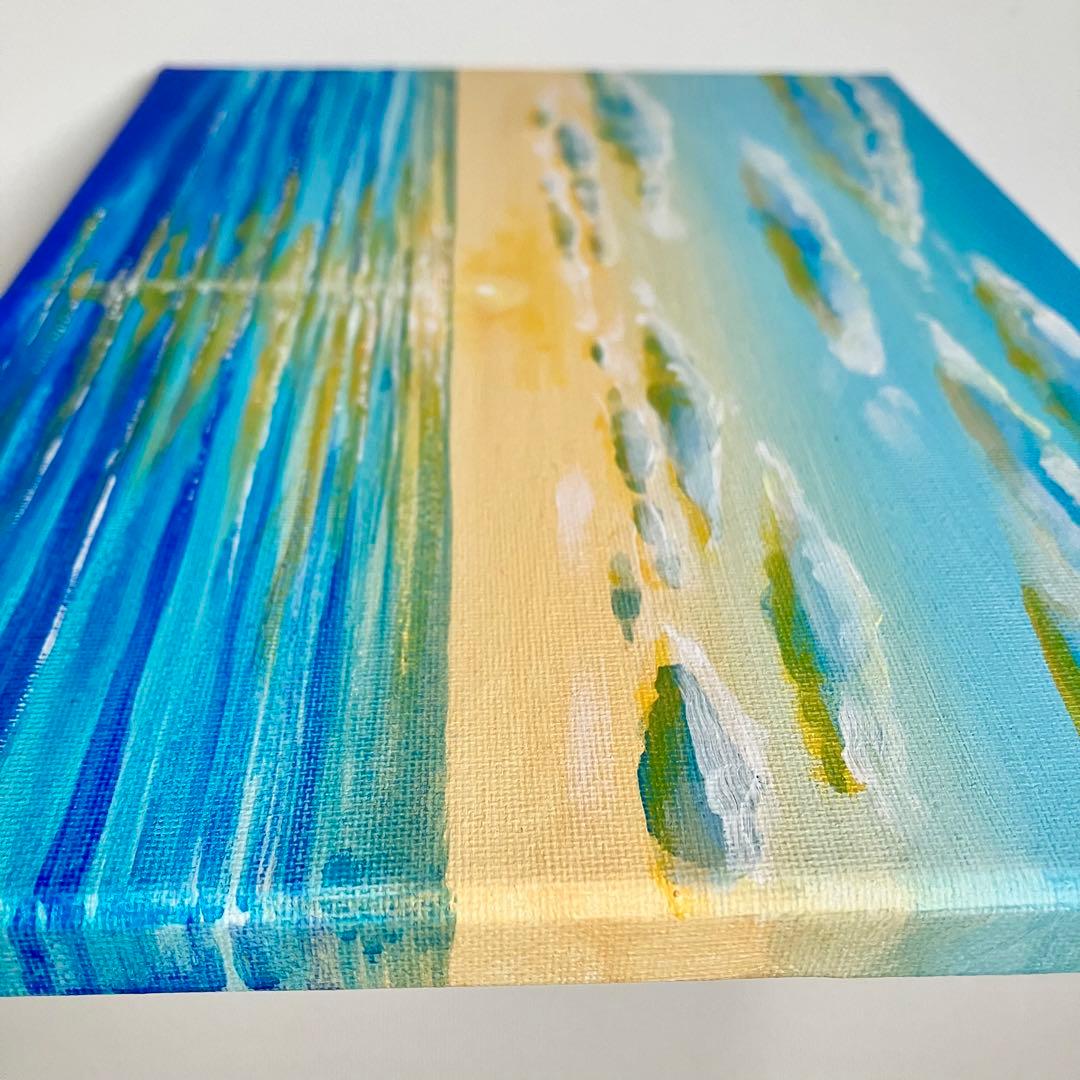 sunrise＊絵画　原画　風景画　海　空　朝日　ハワイ　沖縄　キレイな景色