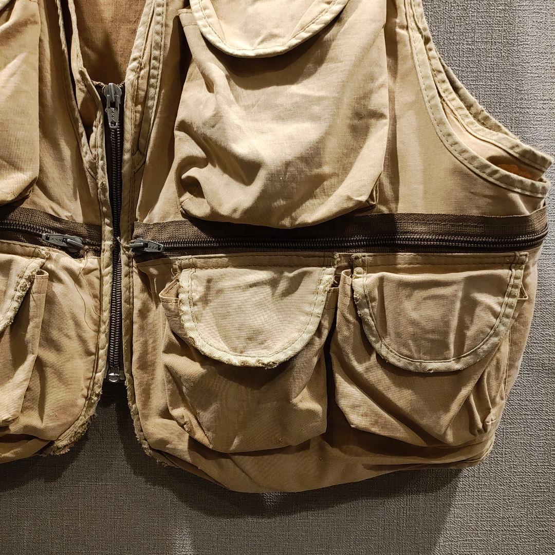 Ideal fishingvest アイディール ベスト フライ ビンテージ