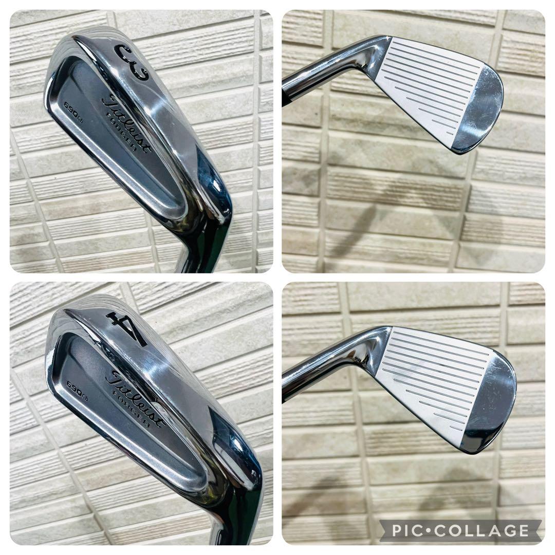 ほぼ未使用 タイトリスト 690CB アイアンセット 8本 DG s300 名器