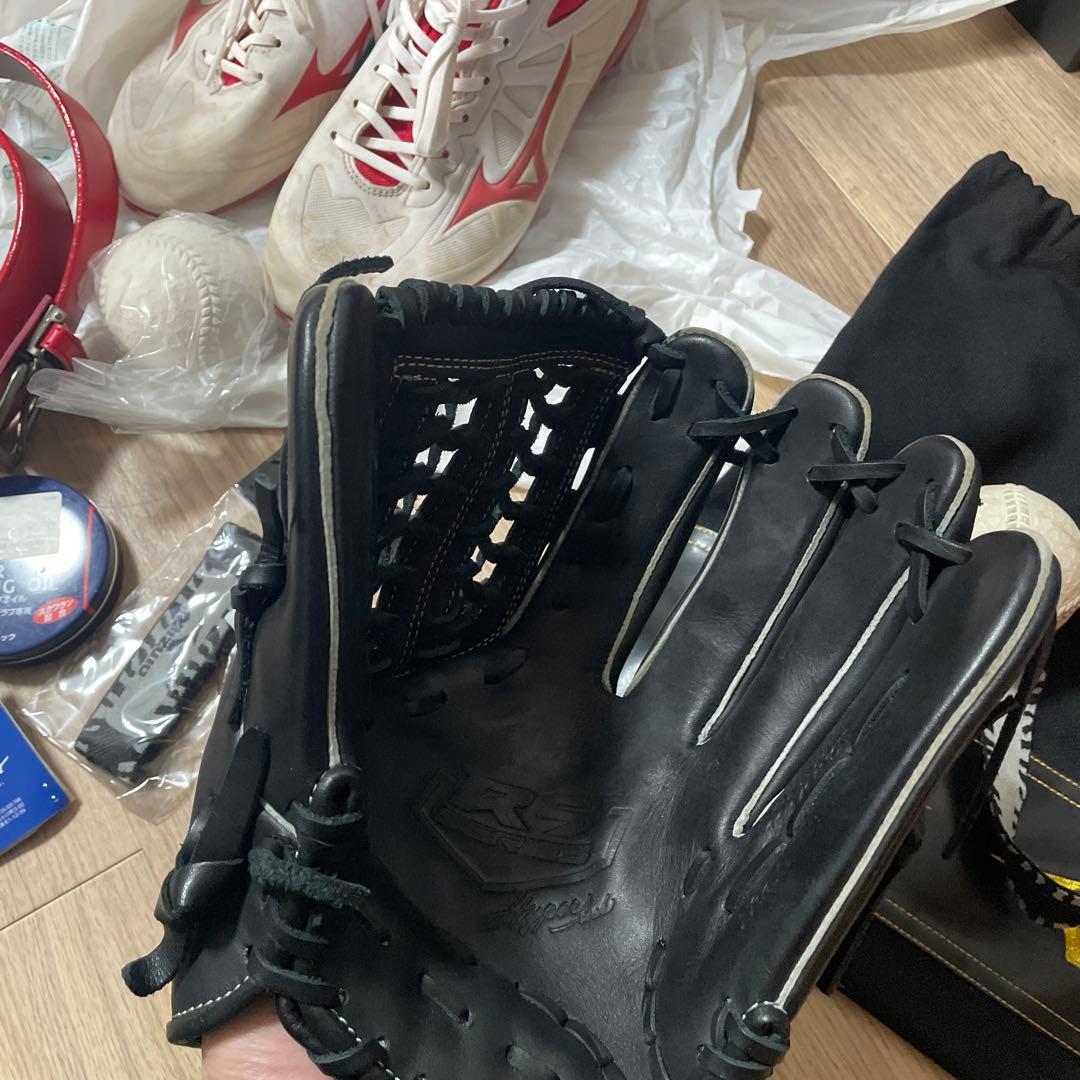 Rawlings R9 軟式グローブ 右投げ 黒