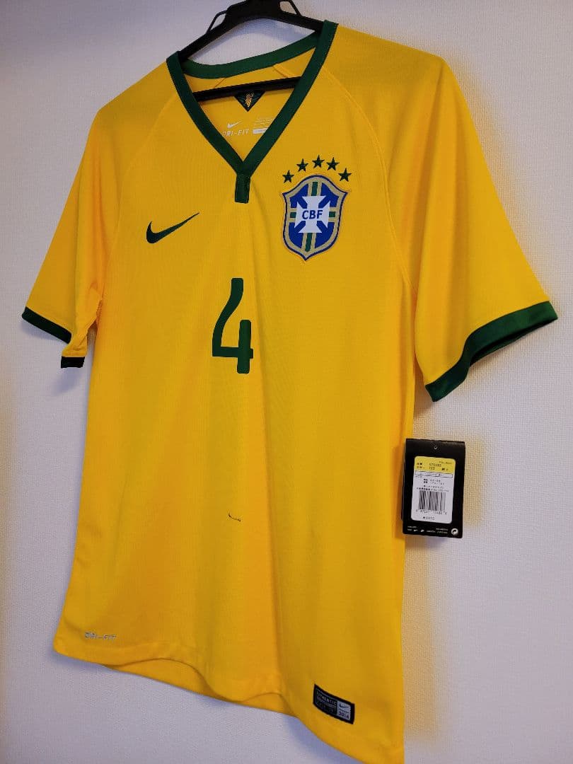 ブラジル代表 ダビドルイス サイン ユニフォーム サッカー 新品 正規品
