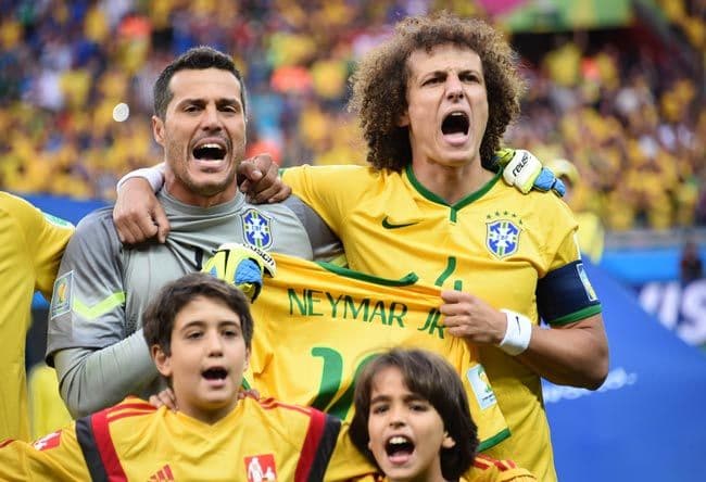 ブラジル代表 ダビドルイス サイン ユニフォーム サッカー 新品 正規品