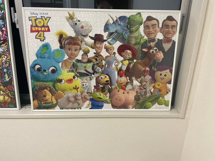 1000ピース　ディズニーパズル完成品