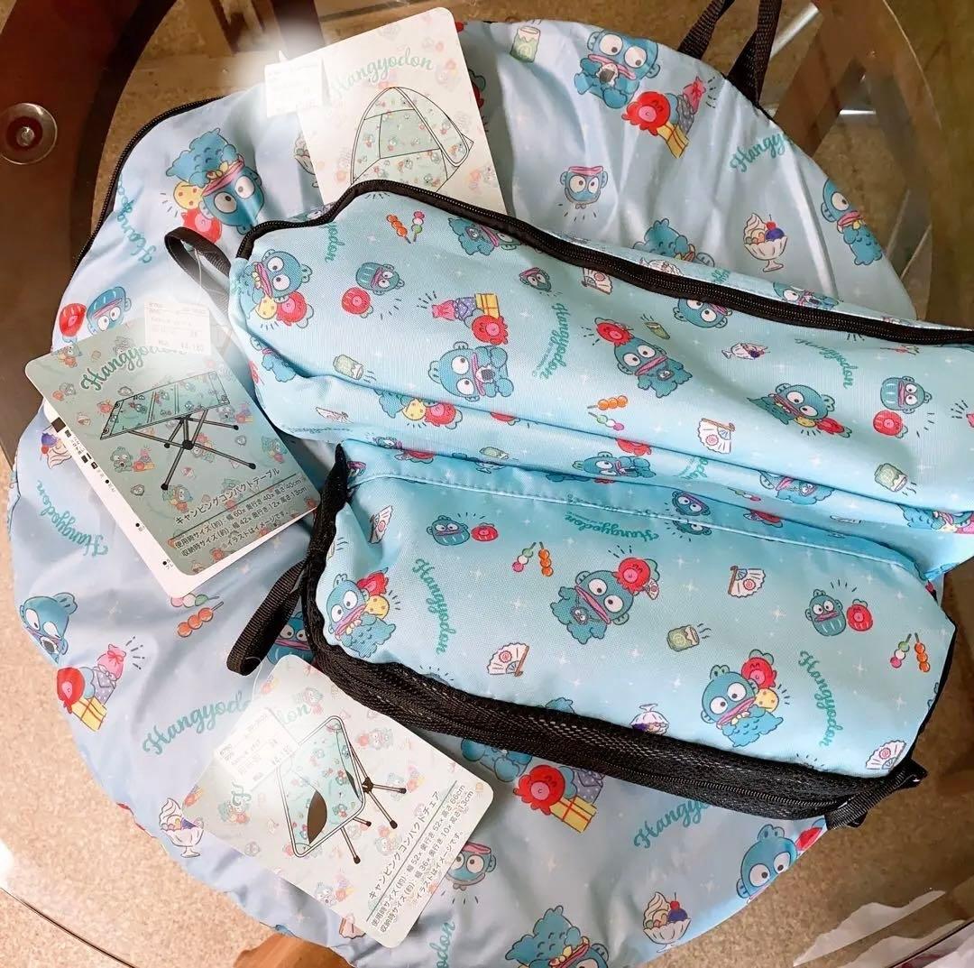 期間限定値下げ⭐︎ハンギョドン　キャンピングテント　テーブル　チェア3点セット