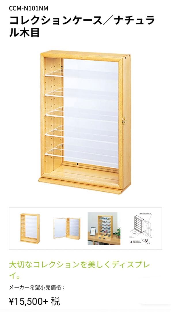 Nakabayashiコレクションケース　送料込