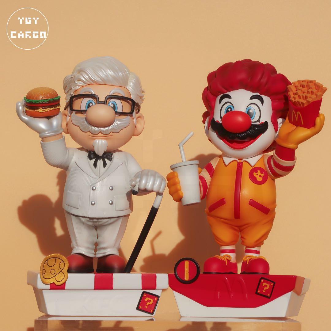 マクドド　Kおじさん　第1弾　おもちゃ　フィギュア　アートトイ　海外限定　セット