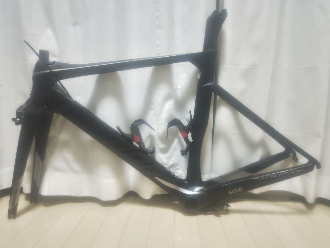 MERIDA リアクト 8000-e フレームセット CF4カーボン