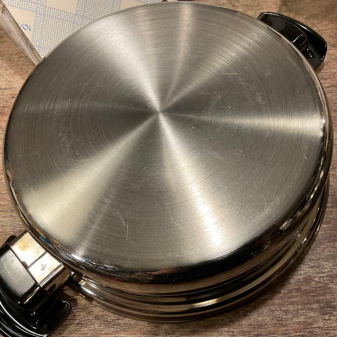 美品！ヨシノクラフト 24cm 両手浅鍋 NA-24 IH対応 YOSHINO