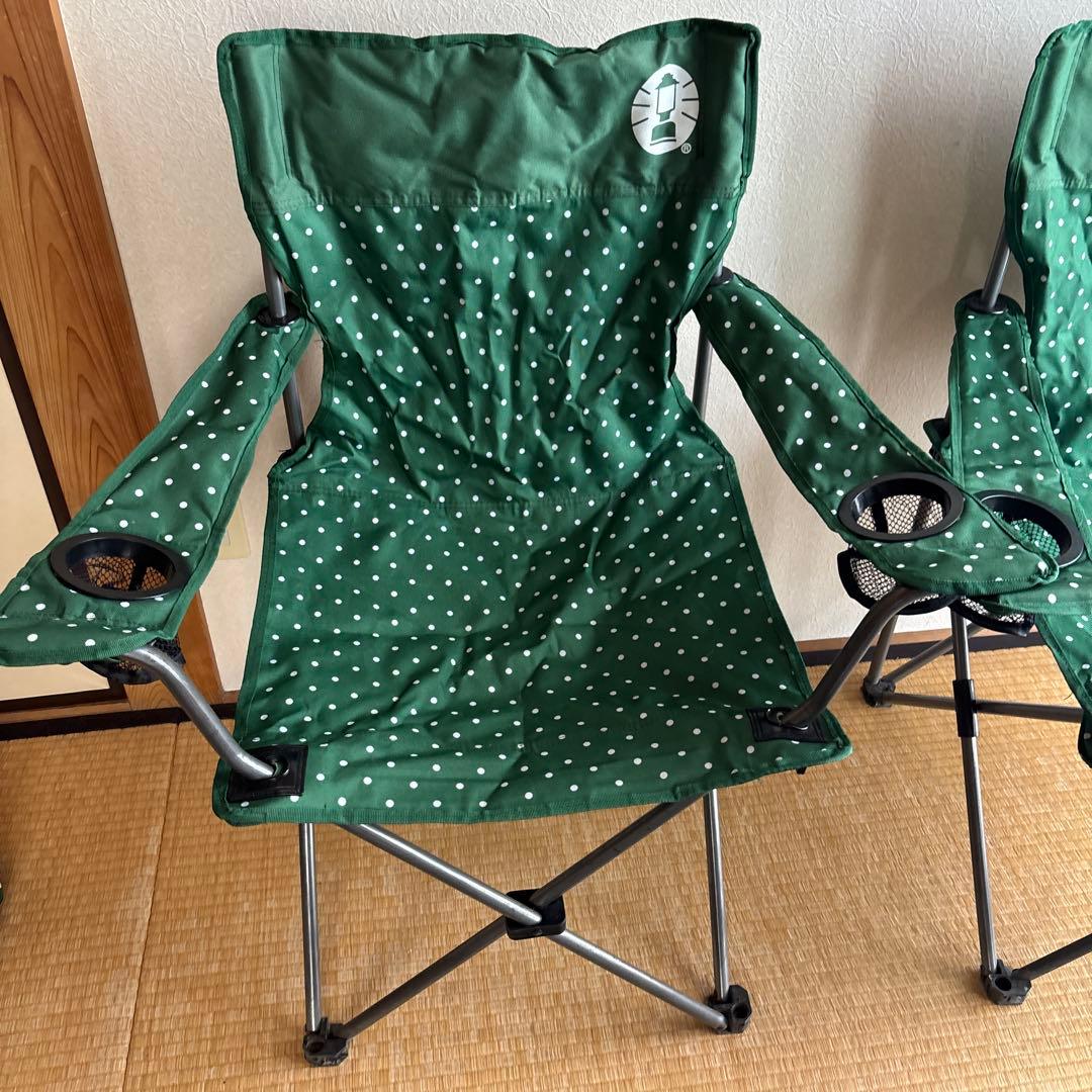 コールマン アウトドアチェア　2脚セット　Coleman