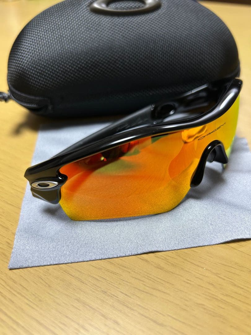 Oakley スポーツサングラス ミラーコーティング