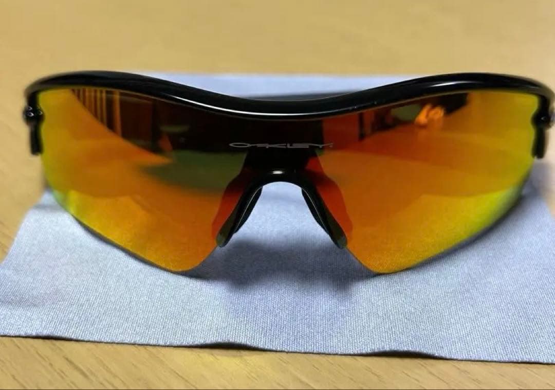 Oakley スポーツサングラス ミラーコーティング