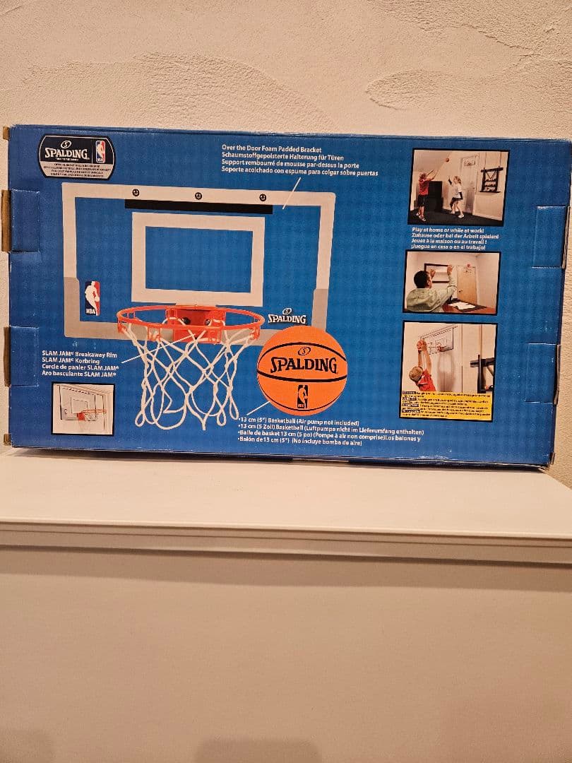 NBA SPALDING　壁掛け　バスケットゴール 室内　箱あり