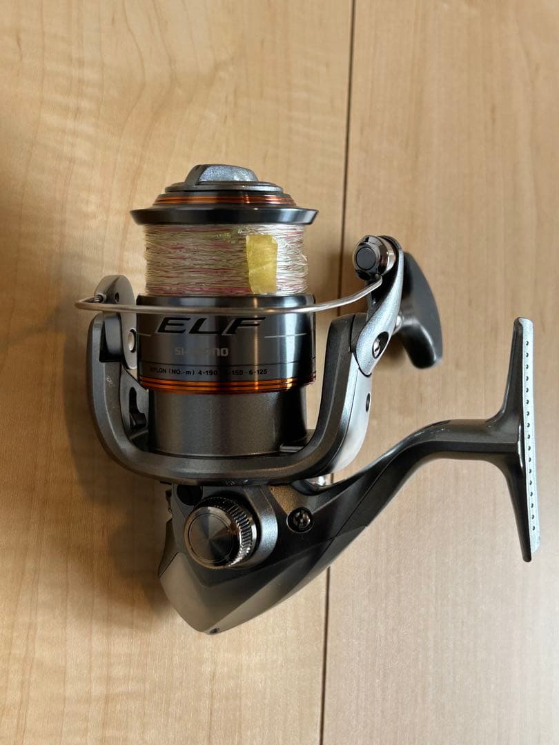 Shimano ELF C5000 リール　換えスプール　カスタムハンドル