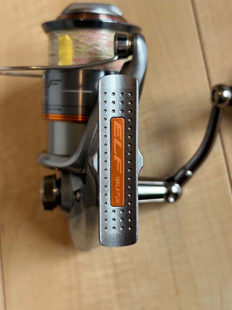 Shimano ELF C5000 リール　換えスプール　カスタムハンドル