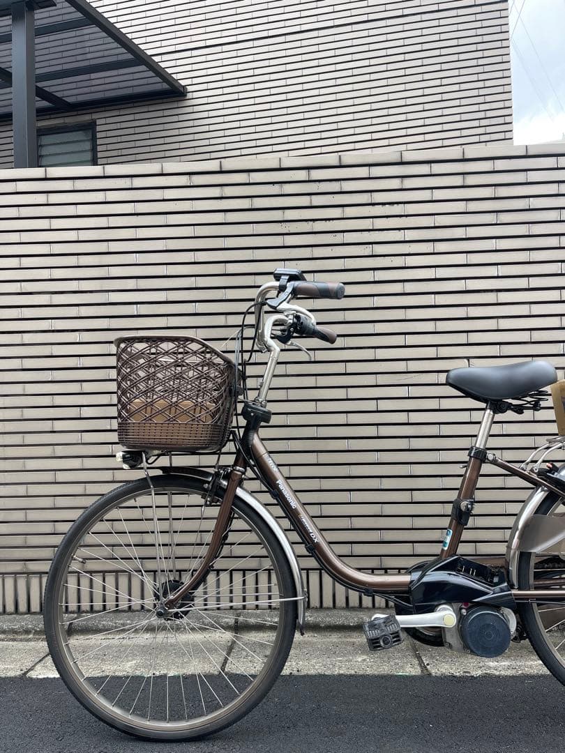 【新品バッテリー8.9ahブラウンパナソニック電動アシスト自転車26CPNA30