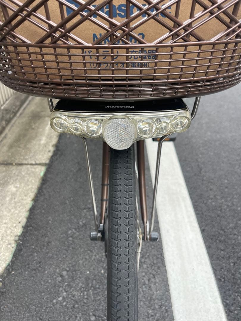 【新品バッテリー8.9ahブラウンパナソニック電動アシスト自転車26CPNA30