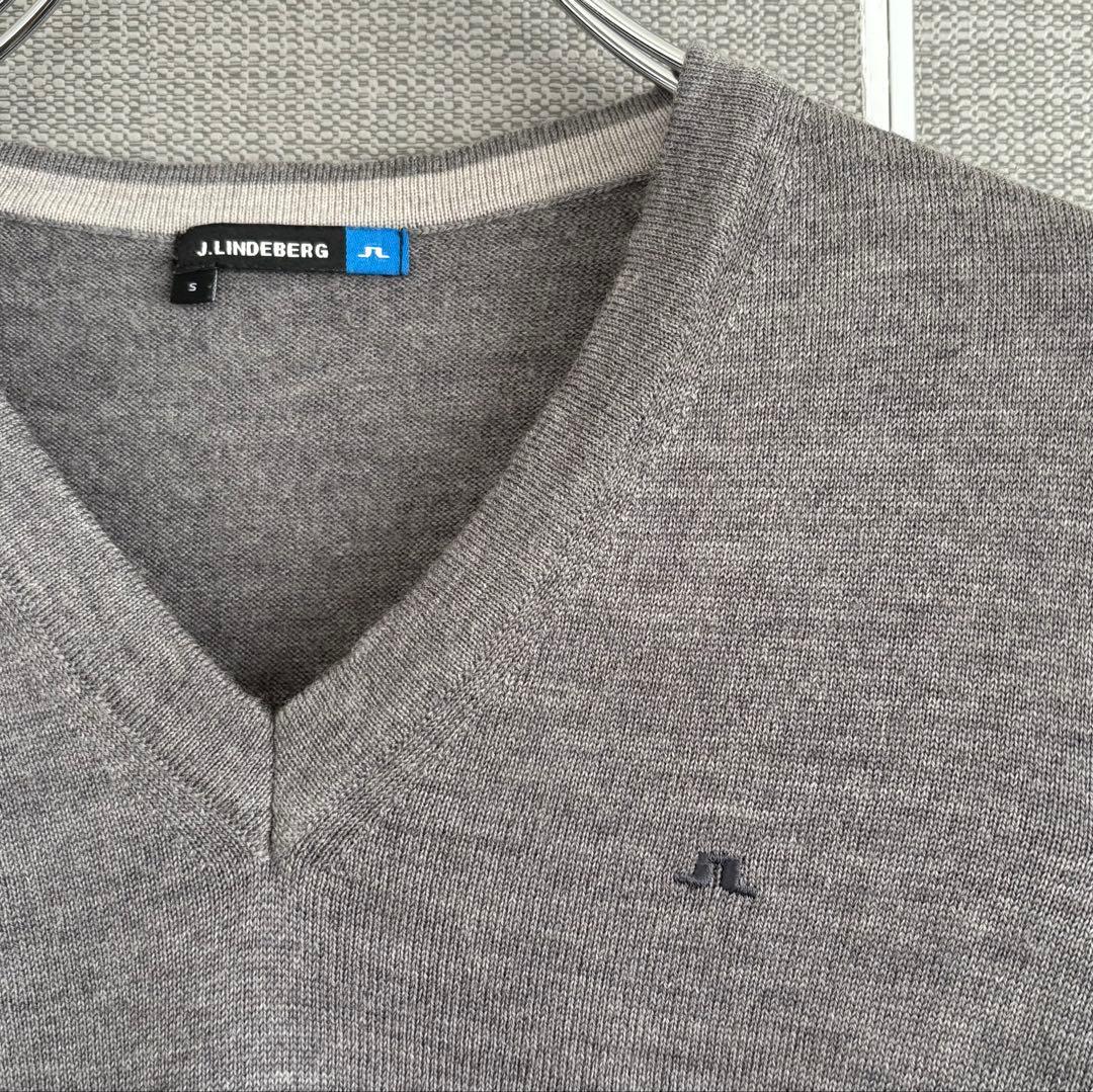【美品❣️】J.LINDEBERGジェイリンドバーグゴルフニット　S