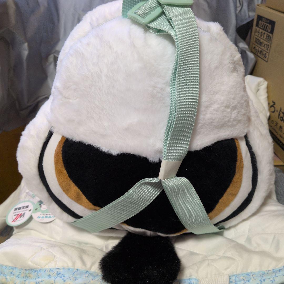 限定商品/シマエナガぬいぐるみリュックにっこり