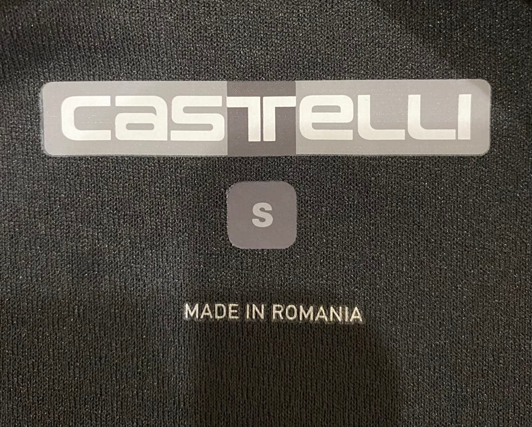 Castelli サイクルジャージ ブラック Sサイズ