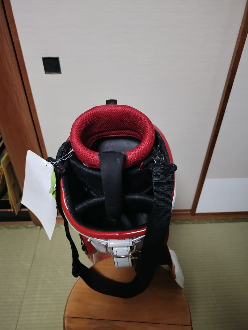 美品 つるやゴルフ アクセル AXEL ゴルフキャディバック