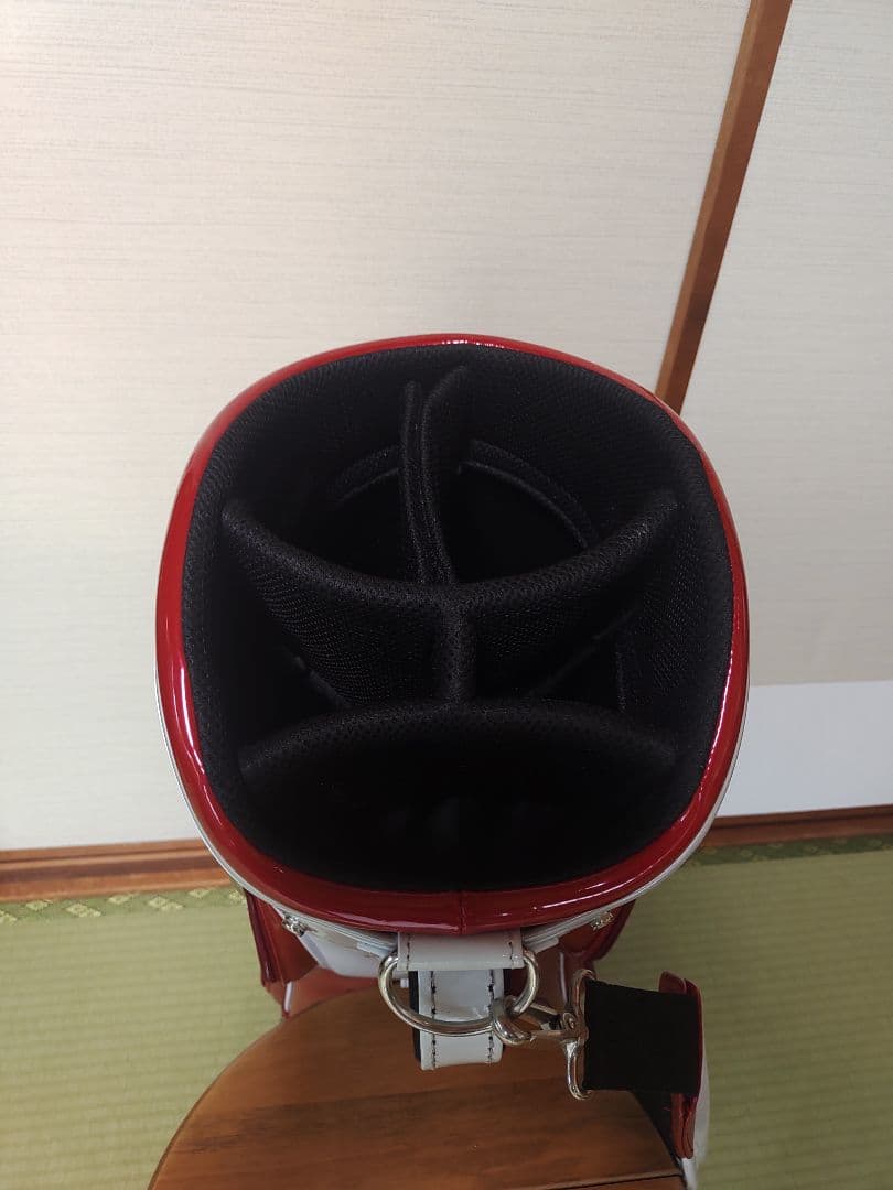 美品 つるやゴルフ アクセル AXEL ゴルフキャディバック