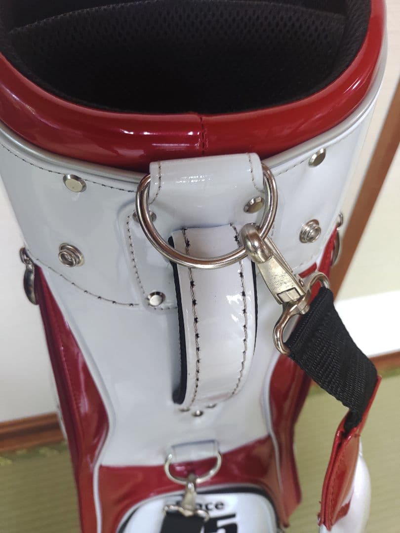 美品 つるやゴルフ アクセル AXEL ゴルフキャディバック