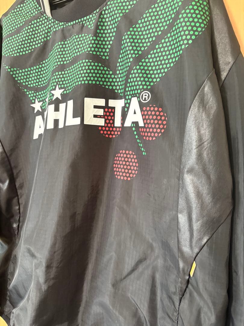 athleta ピステ　上下セットアップ　プラタグ　黒
