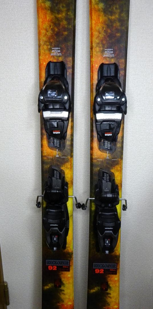 未使用 K2 RECKONER 92 ビンディング付 パウダー ツリーラン　BC