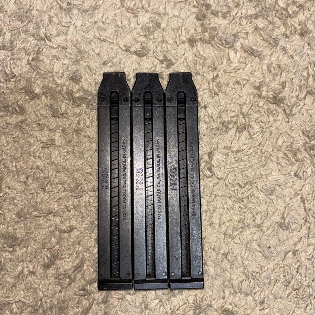 東京マルイ電動ガンHK45＋予備マガジン×2＋ニッケル水素バッテリー×2＋充電器