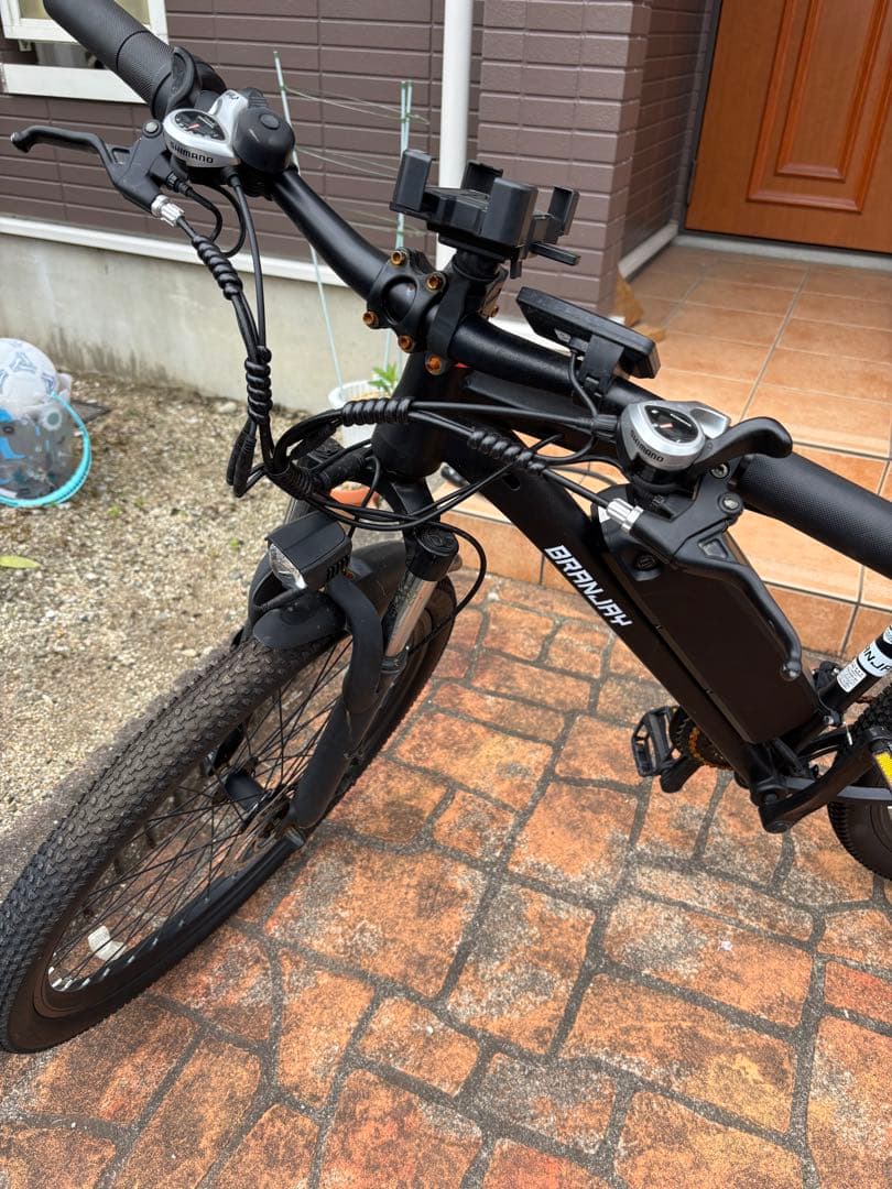 BRAN-JAY 電動アシスト自転車 ブラック
