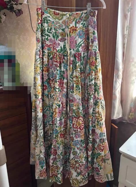 お得 美品 パーティー ダンス衣装 旅行 スカートセットM コスチューム