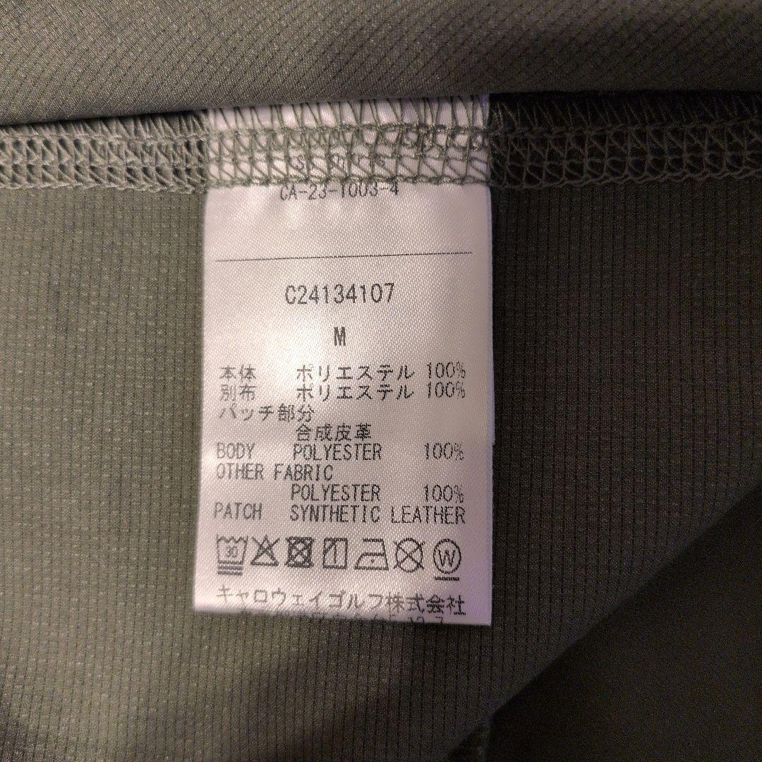 【未使用】Callaway ハイネックシャツ オリーブグリーン　М