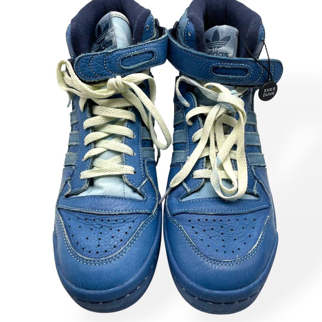 極美品　adidas FORUM 84 HIGH BLUE THREAD　28