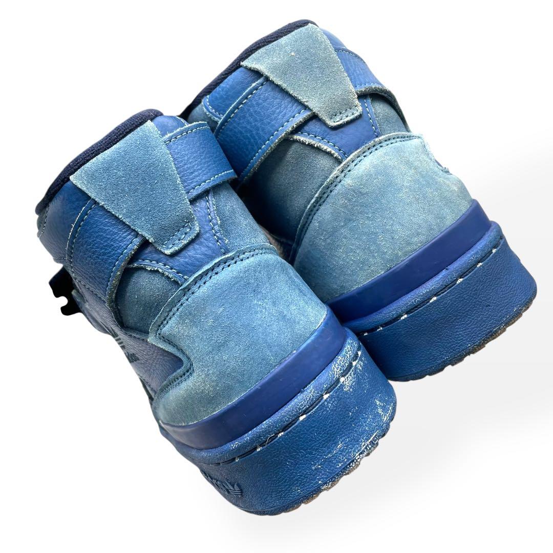 極美品　adidas FORUM 84 HIGH BLUE THREAD　28