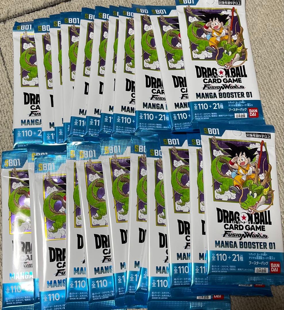 フュージョンワールド MANGA BOOSTER 01 [SB01]1box分