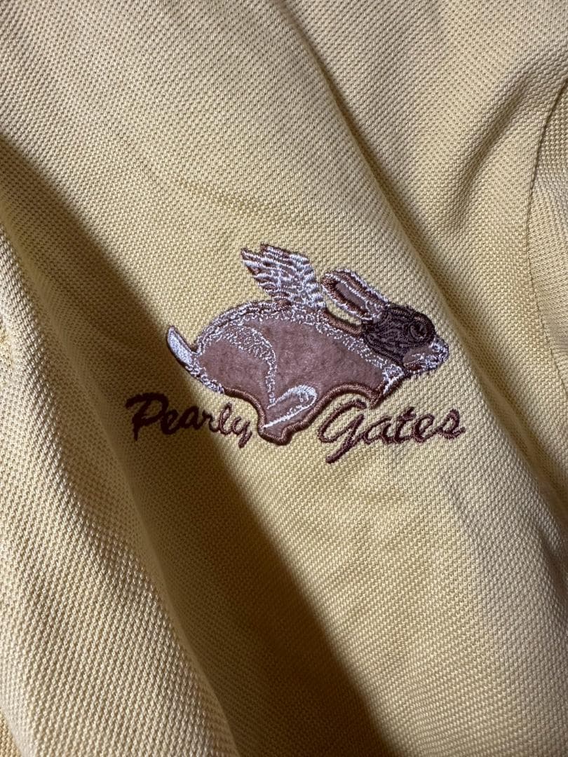 zA102【S】PEARLY GATES ポロシャツ ロゴワッペン