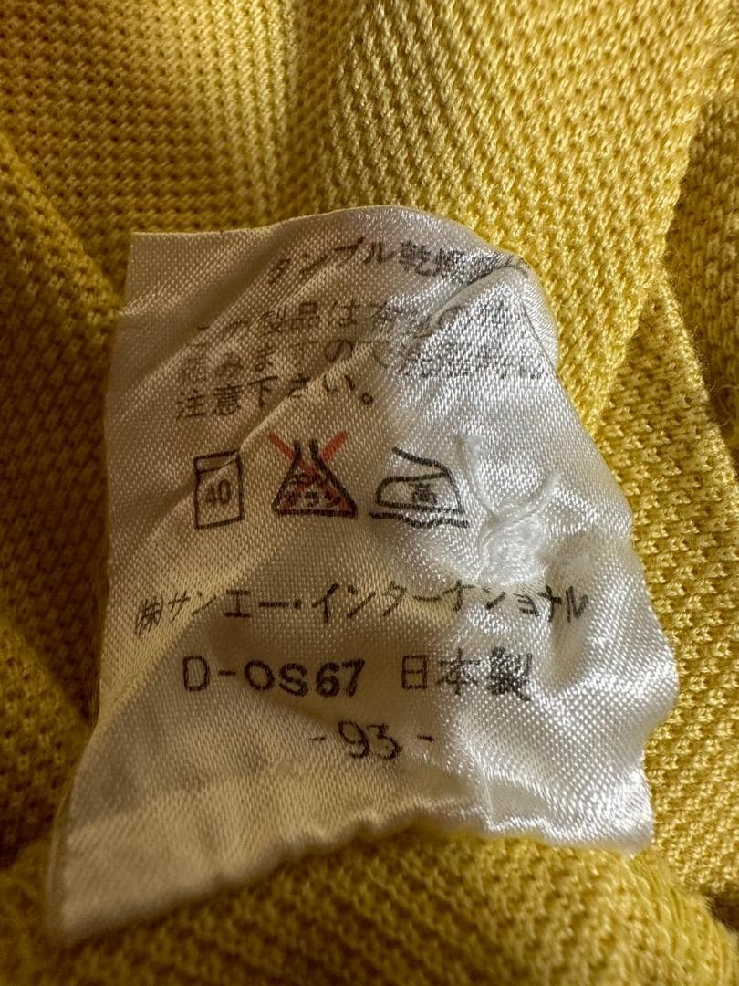 zA102【S】PEARLY GATES ポロシャツ ロゴワッペン