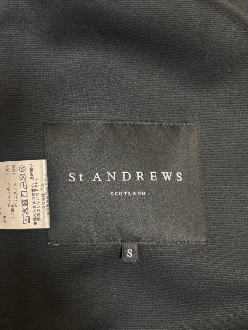 St ANDREWS ブラックジャケット Sサイズ